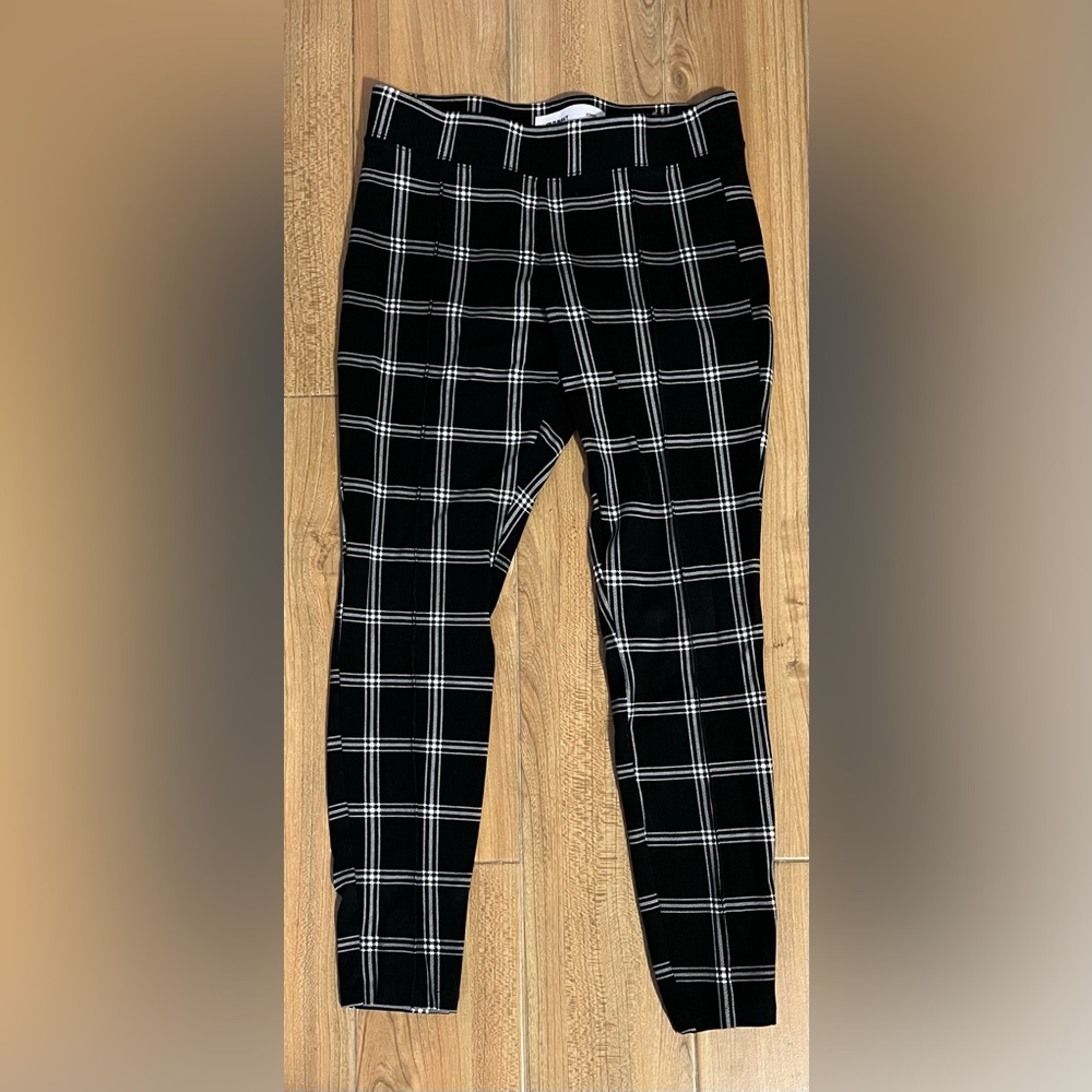 Pleated front tight pant